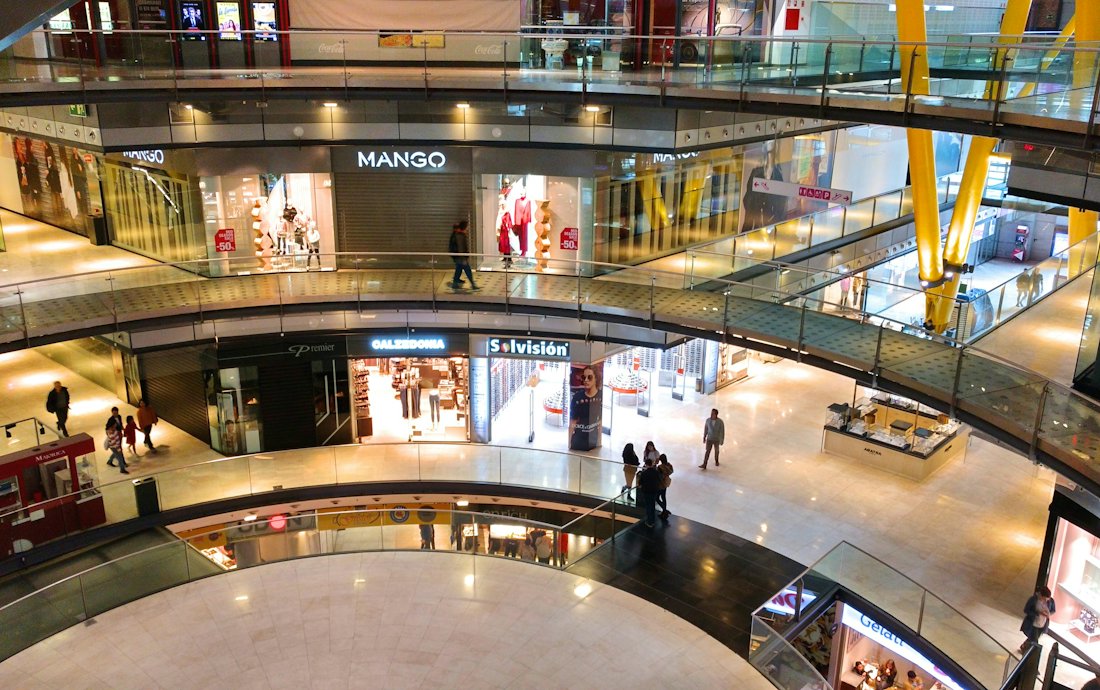 Galerie d'un centre commercial